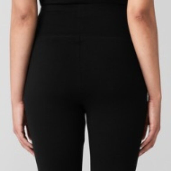 Eileen Fisher Black Stretch Jersey Knit Leggings SZ 3X - NWT - Picture 2 of 12